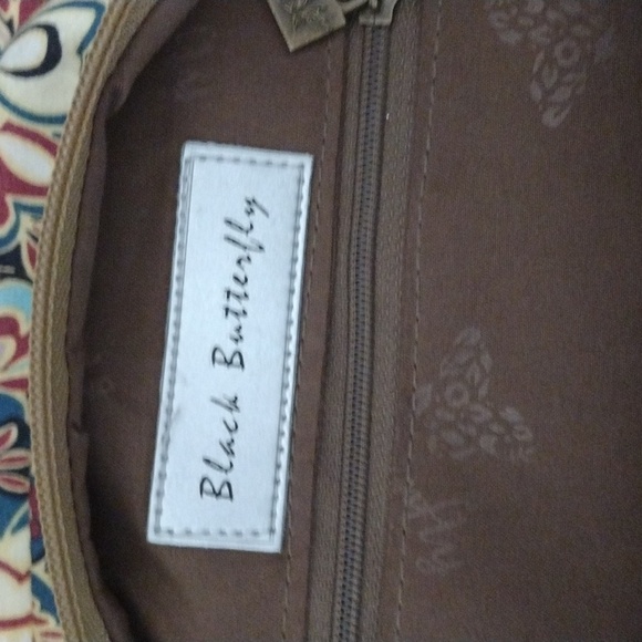 Black Butterfly Sling Bag - Picture 5 of 7